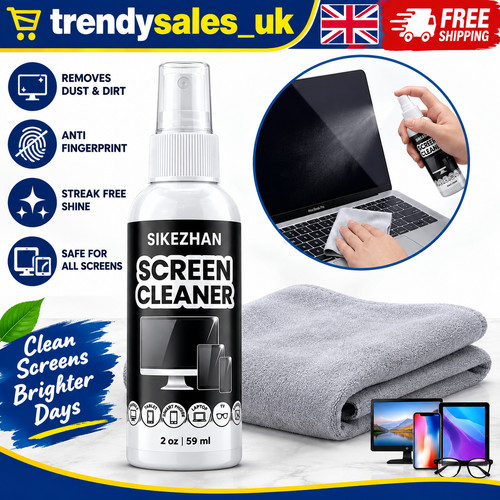 Screen cleaner kit 2oz - kit, spray