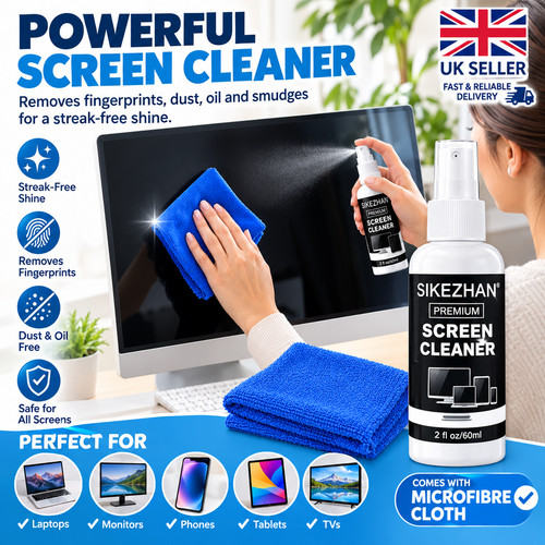 Screen cleaner kit spray - kit,