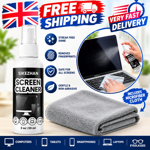 Screen cleaner kit spray - kit,