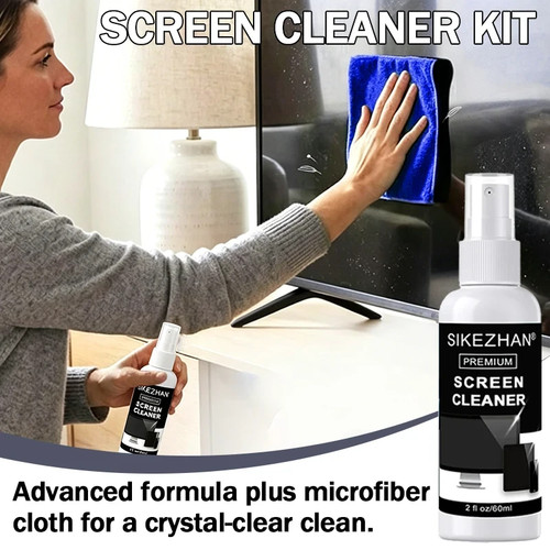 Screen cleaner kit - cleaner, spray